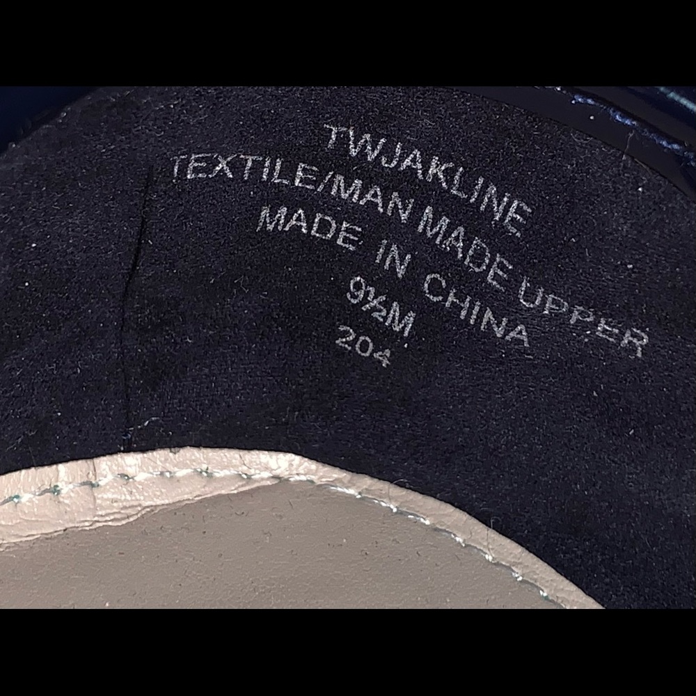 Women’s Tommy Hilfiger “Jakline” Navy/White Ballet Flats Size 9.5M NWOB - Picture 7 of 7